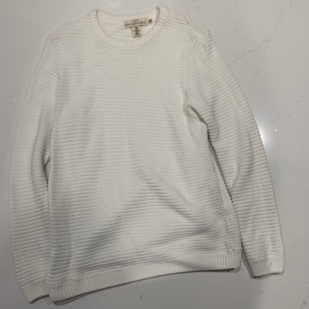 H&M White Sweater